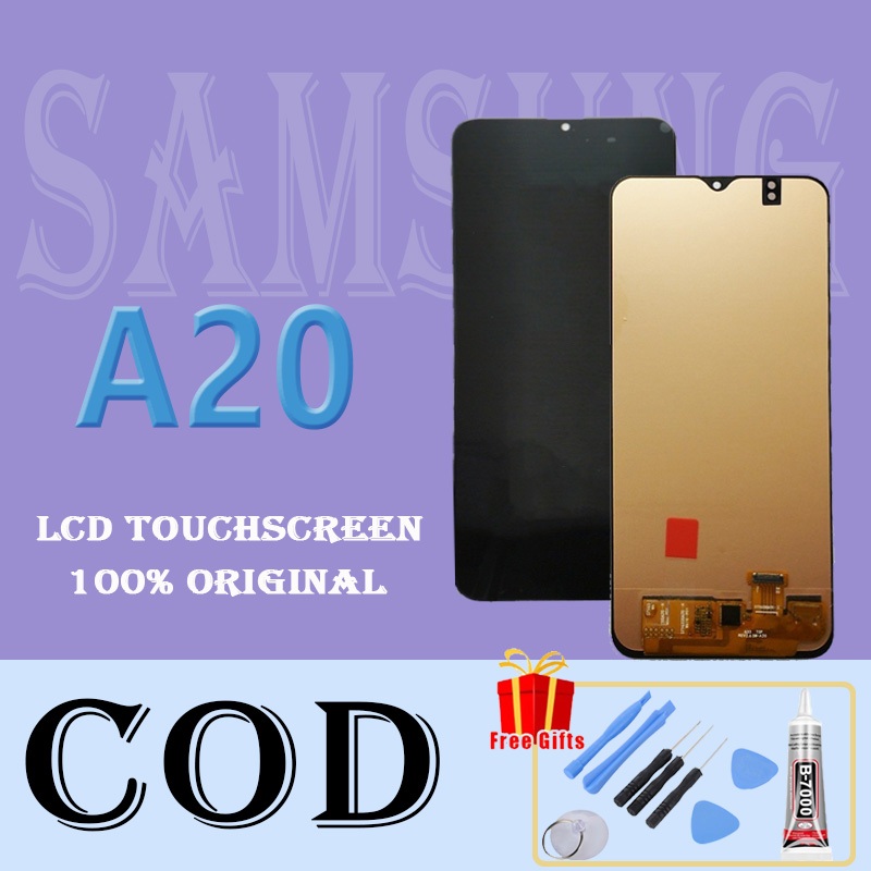 [ORIGINAL] LCD SAMSUNG A20 / A205 ORIGINAL OLED + TOUCHSCREEN