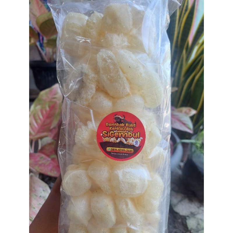 

KERUPUK KULIT (RAMBAK KERBAU) 200gr