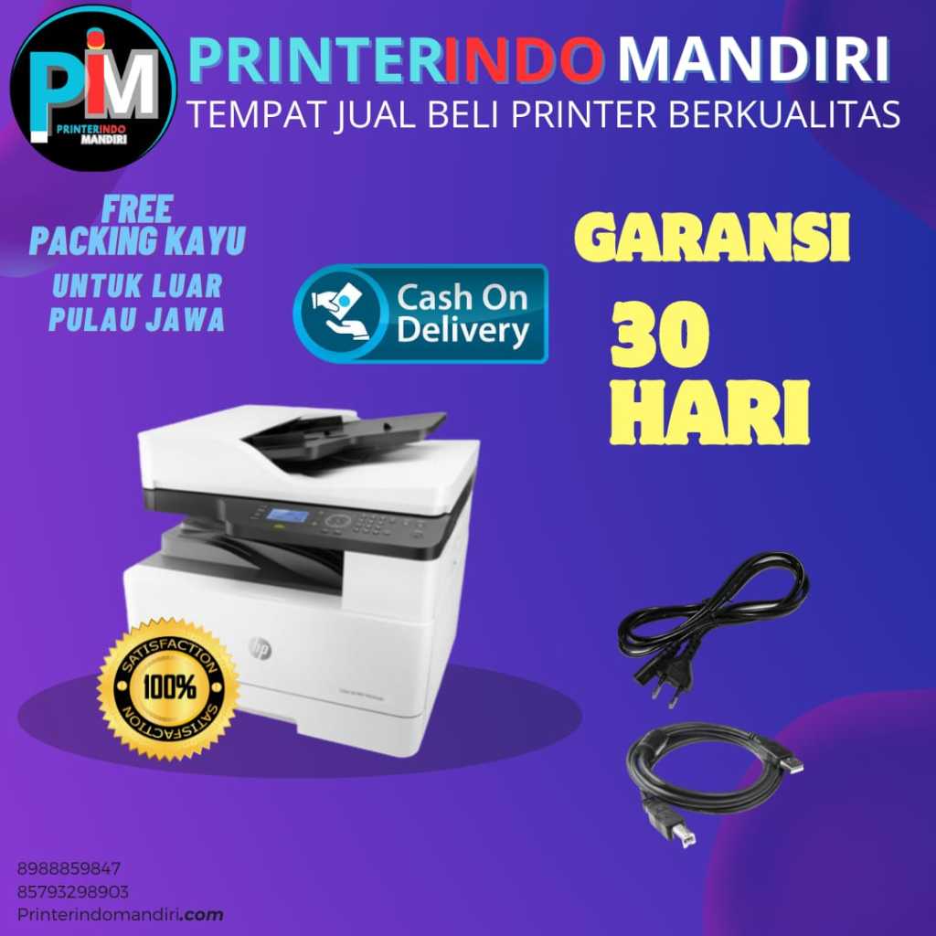 Hp LaserJeT M436nda printer hp second murah printer hp lelangan kantor murah berkualitas