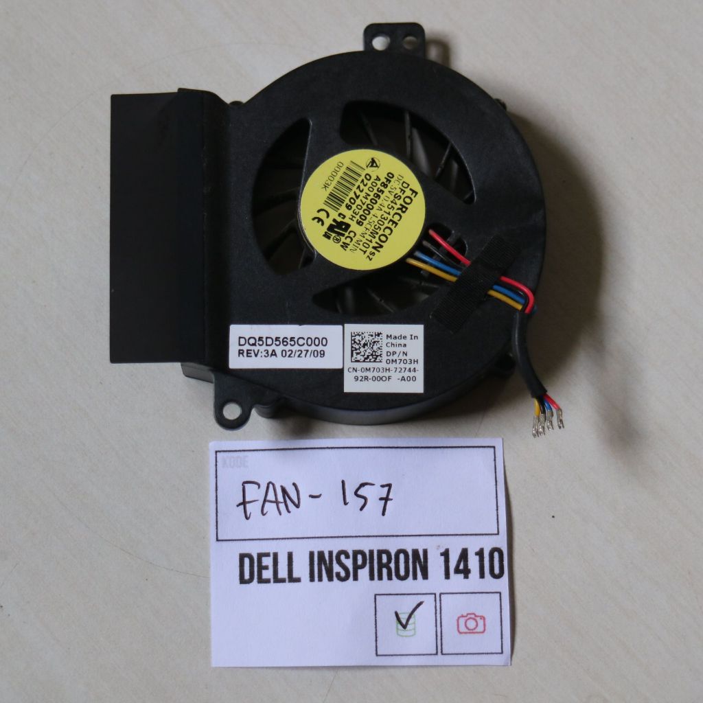 FAN LAPTOP DELL INSPIRON 1410 FAN-157