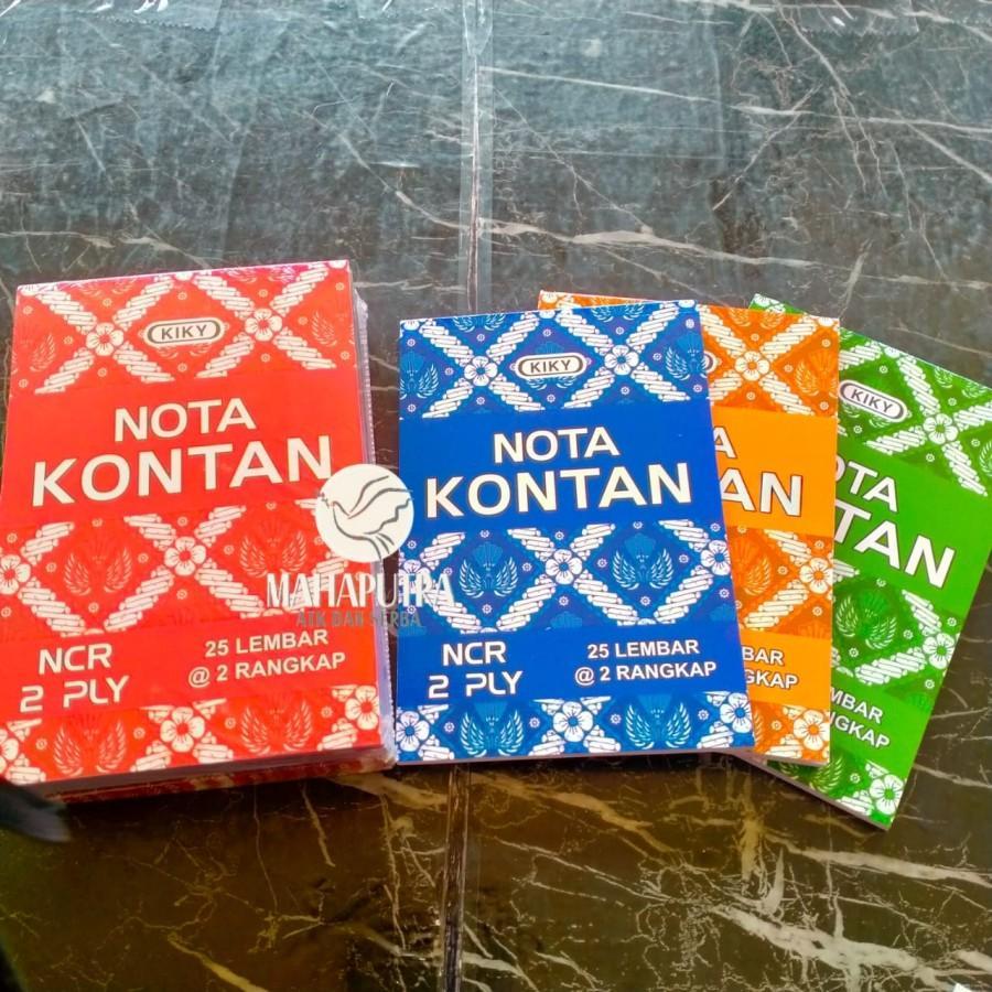 

1 PAK / 10 Buku Nota Kontan KIKY K2 NCR / Kecil 2 PLY / 2 Rangkap