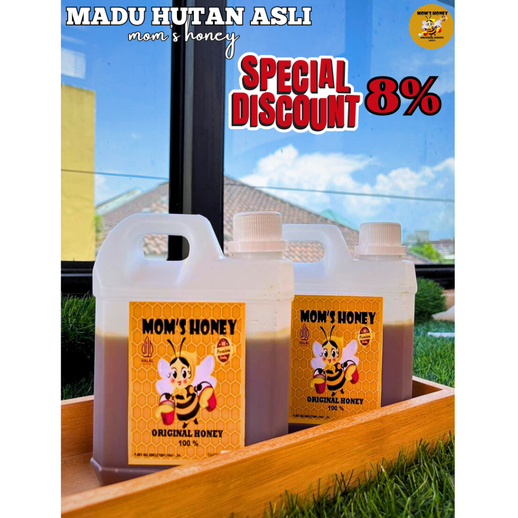 

Madu Asli 1 Kg By Moms Honey Membantu Menambah Nafsu Makan