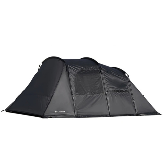 Tenda Camping LANDWOLF ECLIPTA Kapasitas 4-8 Orang Tunnel 4P Double Layer