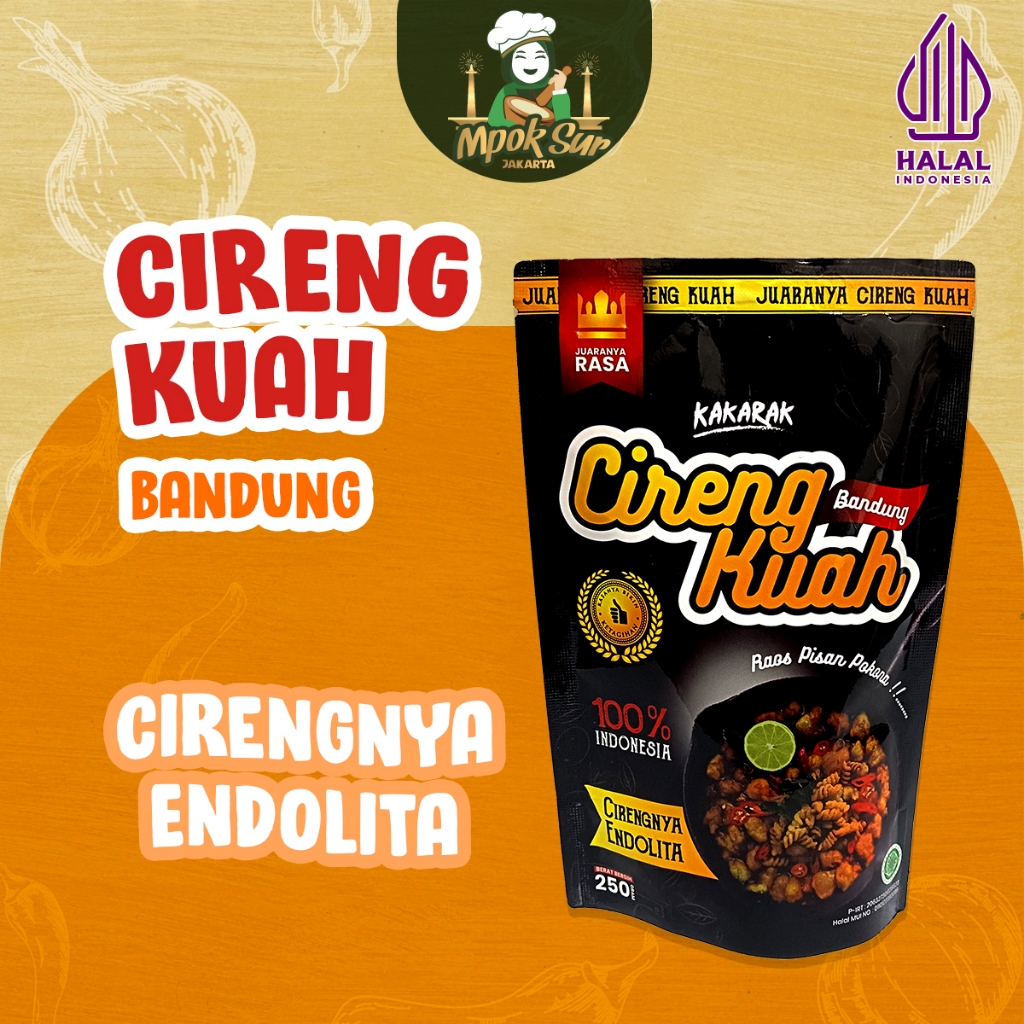 

Mpok Sur - Cireng Kuah Bandung Juara Endolita 250 gr