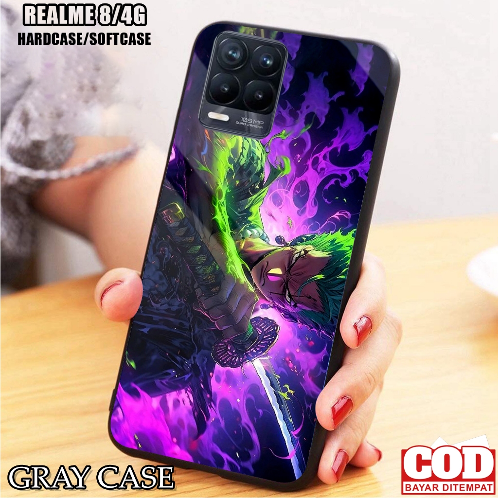 Case Realme 8/4G - Casing  Realme 8/4G  ( ZORO) Silikon Realme 8/4G - Kesing Hp - Casing Hp  - Case 