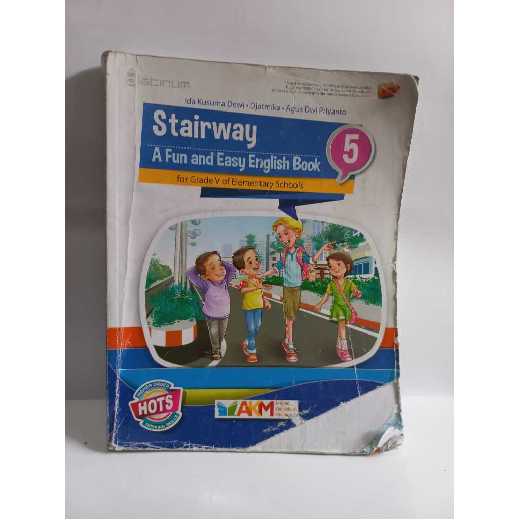 STAIRWAY A FUN AND EASY ENGLISH BOOK FOR GRADE 5 OF ELEMENTARY SCHOOLS