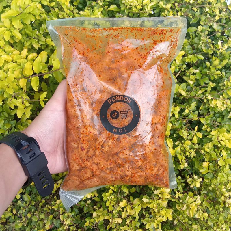 

BASRENG IKAN PEDAS DAUN JERUK 500g