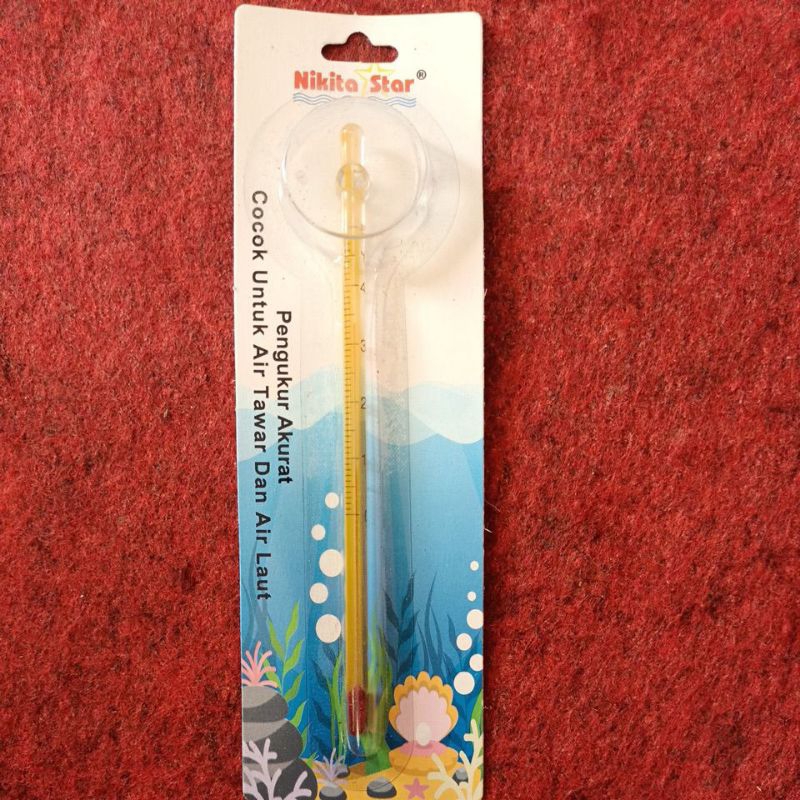 Termometer suhu air aquarium