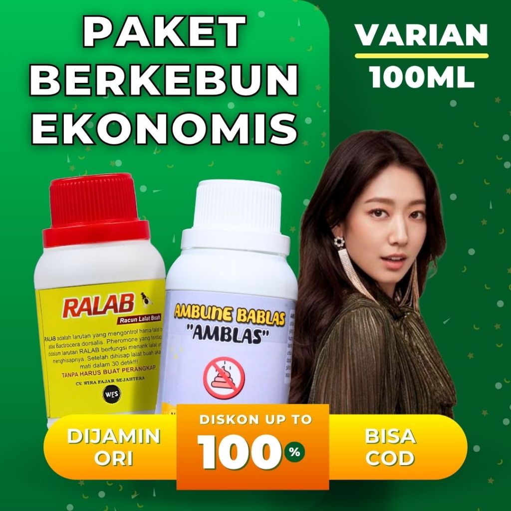 Paket Donna Agnesia Ralab Amblas 100 ml insektisida lalat buah dan penghilang bau amonia sampah kand