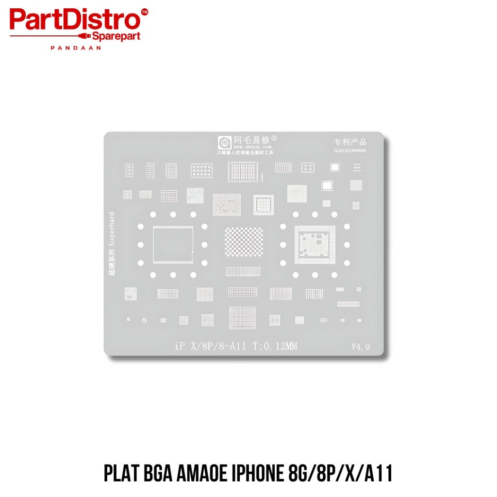 PLAT BGA AMAOE IPHONE 8G/8P/X/A11