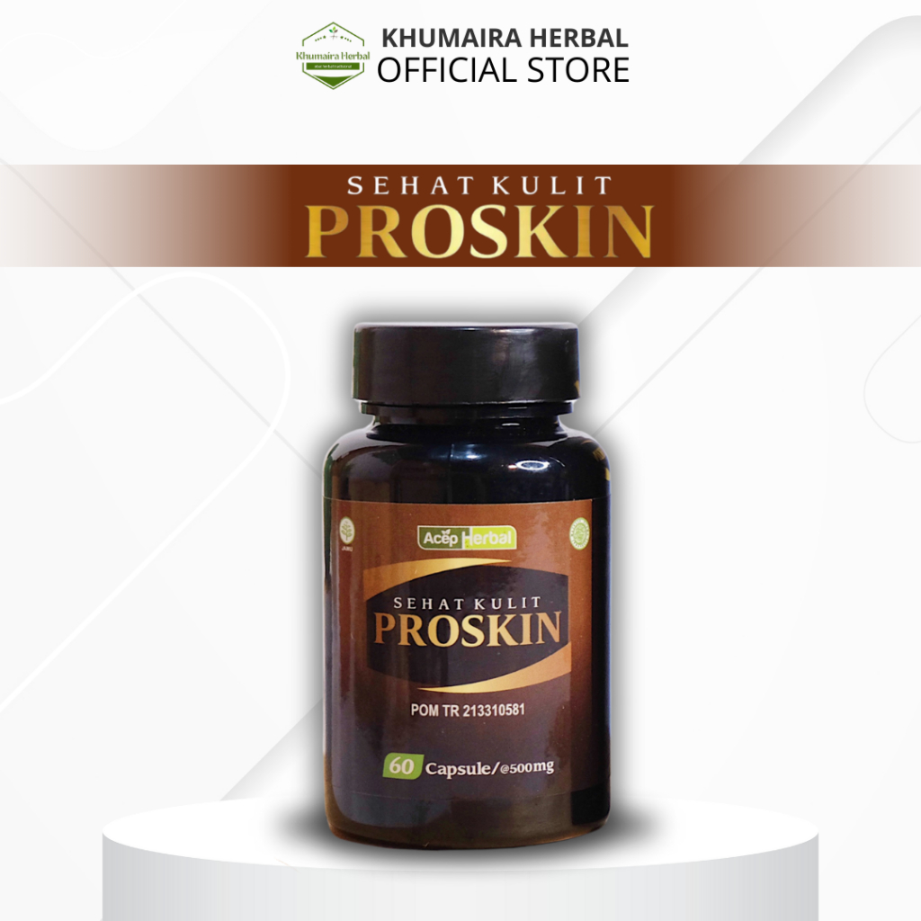 Khumaira Herbal - Proskin Sehat Kulit  Isi 60 Kapsul