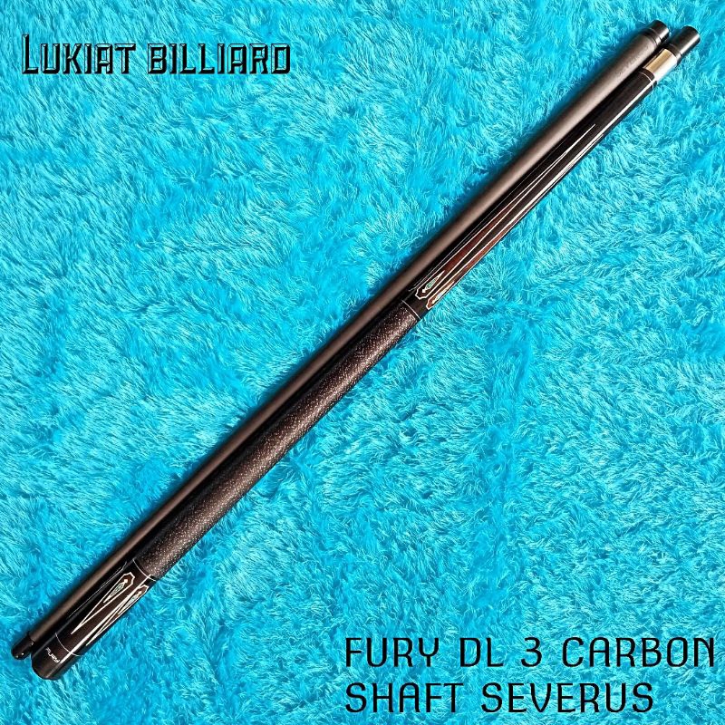 STICK BILLIARD FURY DL-3-U + SEVERUS CARBON SHAFT // FEEL PADET LOW DEFLECTION