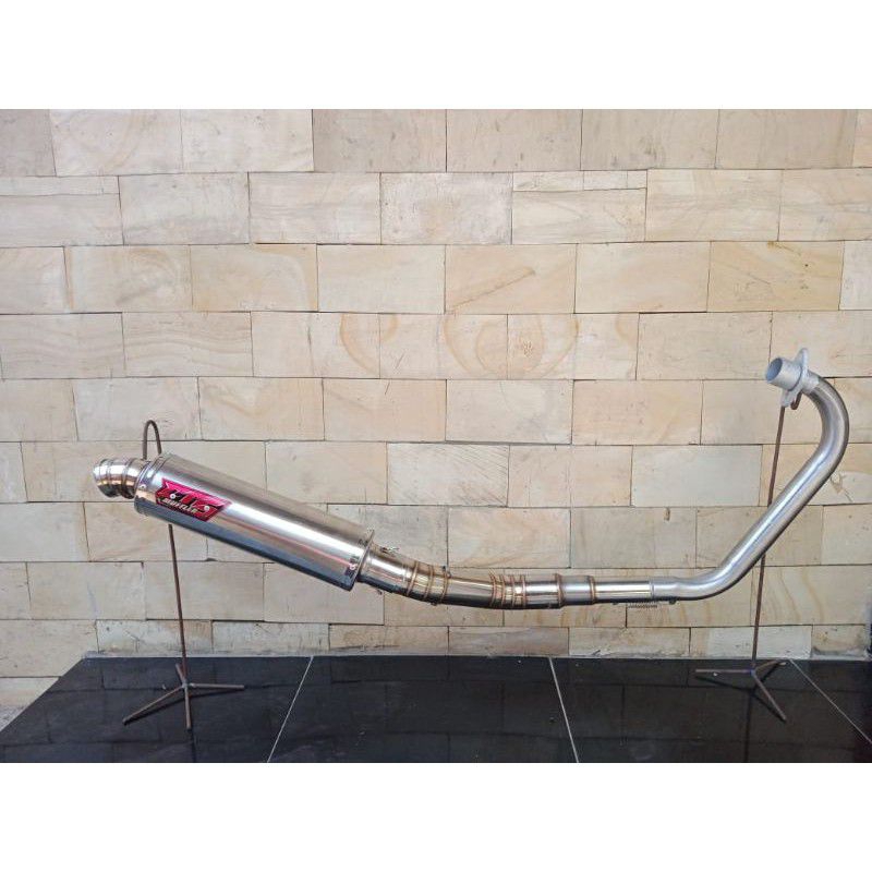 knalpot racing cts muffler inlet 50mm tiger gl mp satria fu vixion scorpio gsx r15 sonic byson verza
