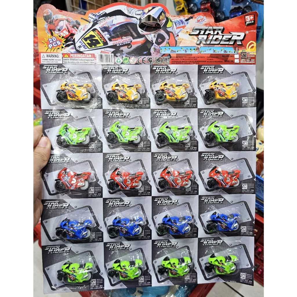 Mainan Star Rider Motor GP - motor balap mini