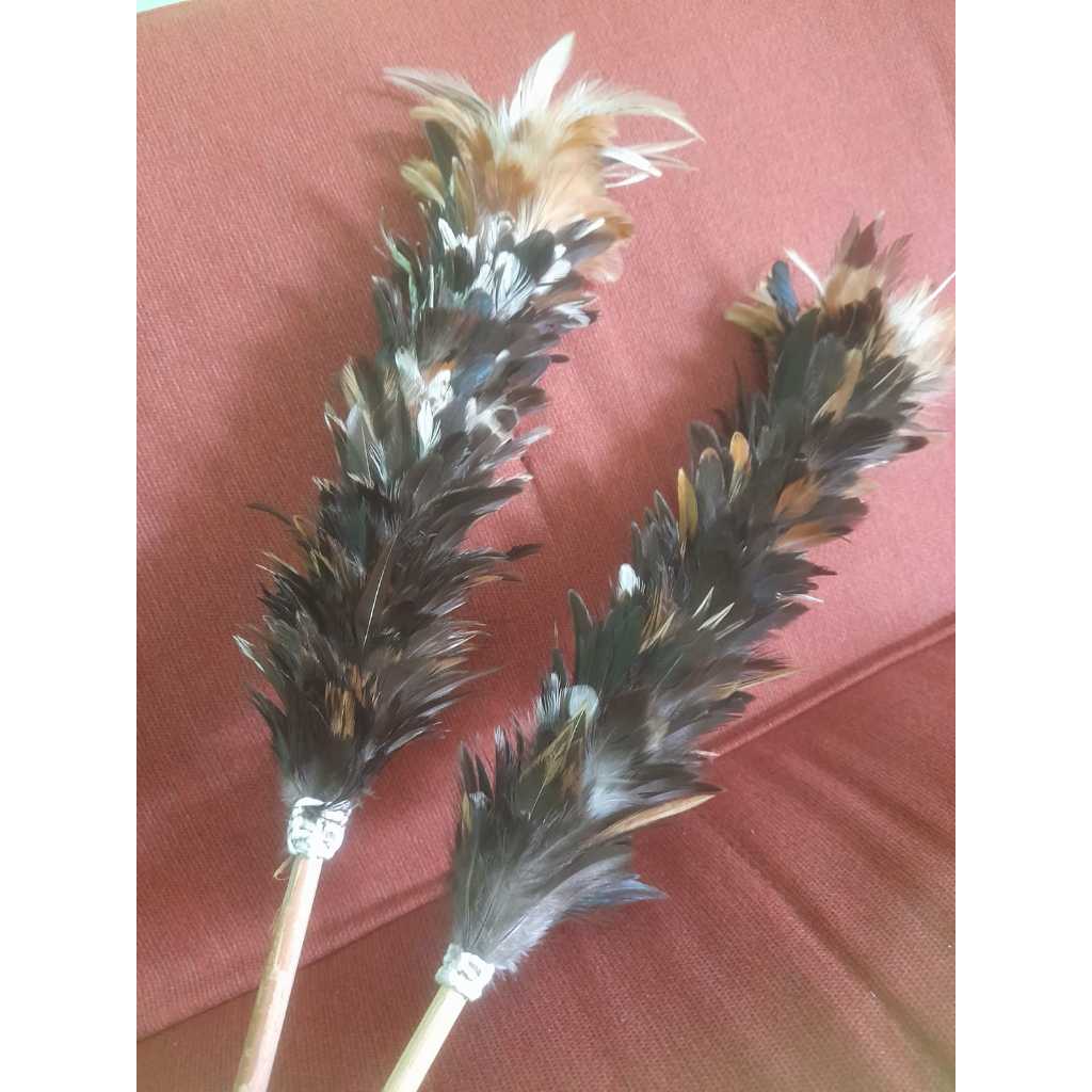 Kemoceng Bulu Ayam Pembersih Debu