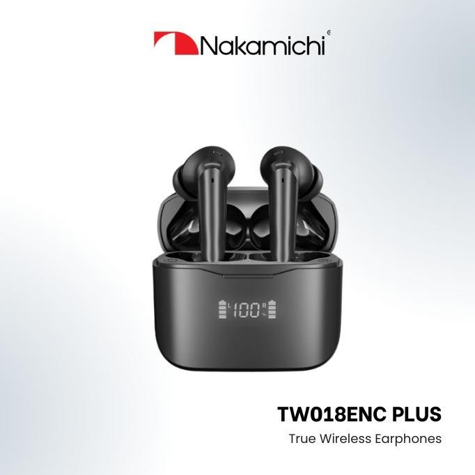 Nakamichi TW018ENC PLUS True Wireless Earbuds Bluetooth Earphone TWS