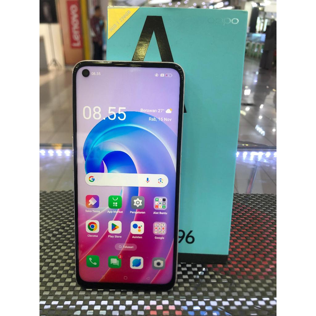 OPPO A96 8/256GB 8 256 SECOND SEKEN BEKAS RAM 8 INTERNAL 256