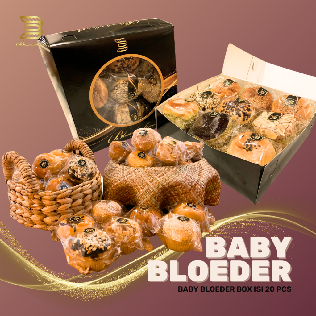 

Baby Bloeder 1 Box isi 20 Pcs | Roti Bluder Mix Variant