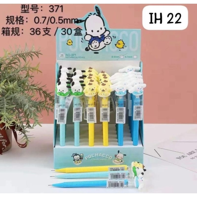 

[COD] Pensil Mekanik Ulir Sanrio Premium