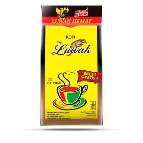 

Kopi Luwak 2 x 120gr