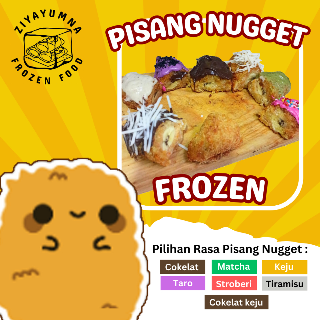 

Pisang Nuggets Frozen Murah Lebay