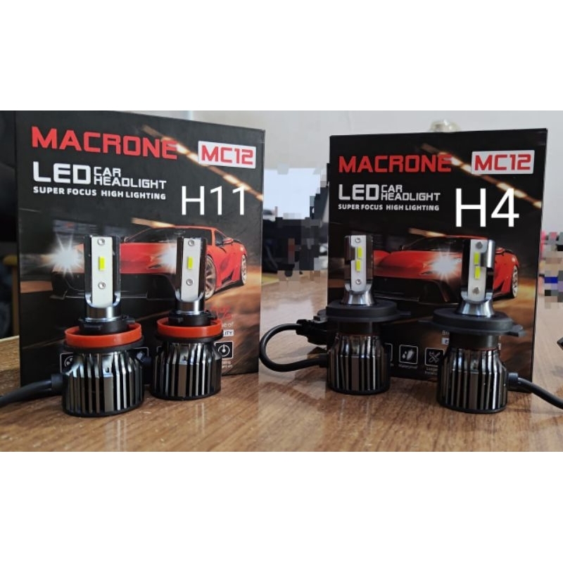 Bohlam LED Macrone MC12 H4 H11