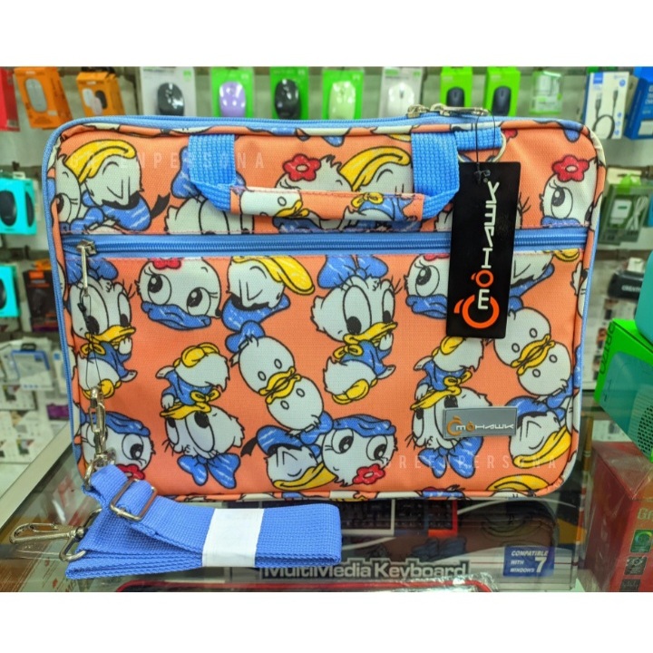 Tas Laptop Mohawk 4003 Kartun 12 inch Original Softcase Notebook Bag