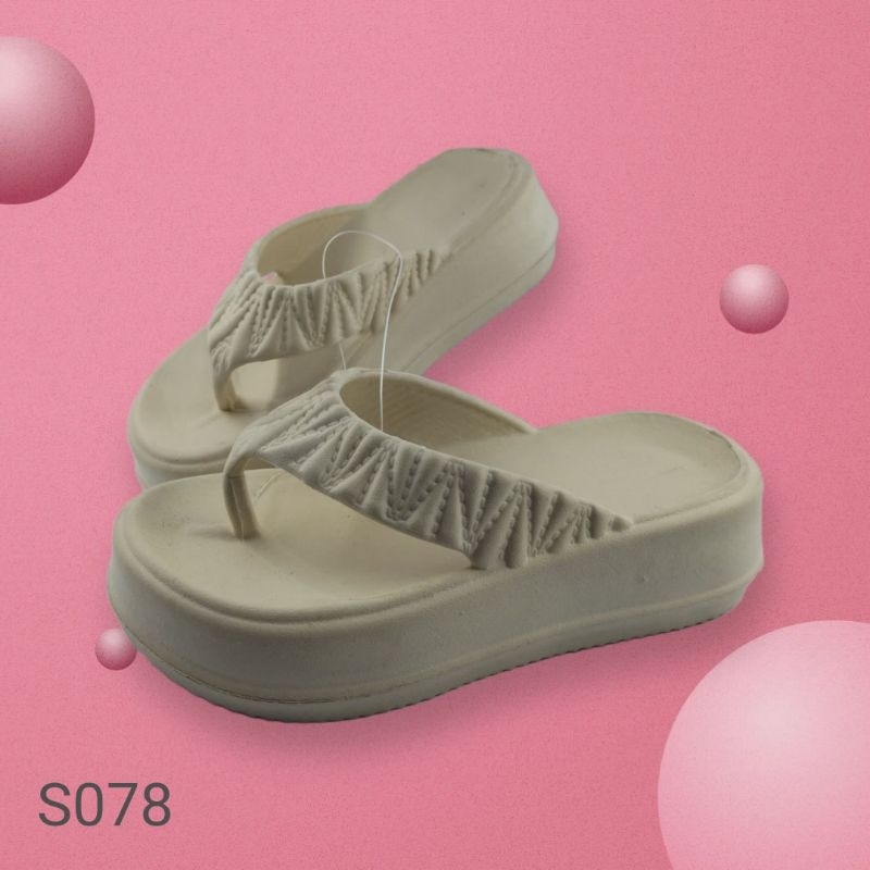 S078- Sandal Anak 4-8tahun Sandal Anak Perempuan Sandal Todler Sandal karet Anak Perempuan Sandal An
