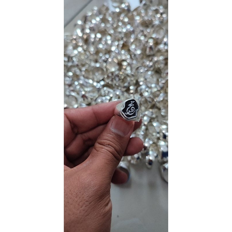 cincin terompah nabi kaligrafi