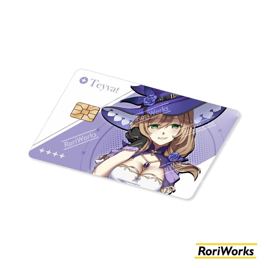 

Stiker Kartu - Lisa | Genshin Impact | Garskin Debit Kredit Emoney Flazz