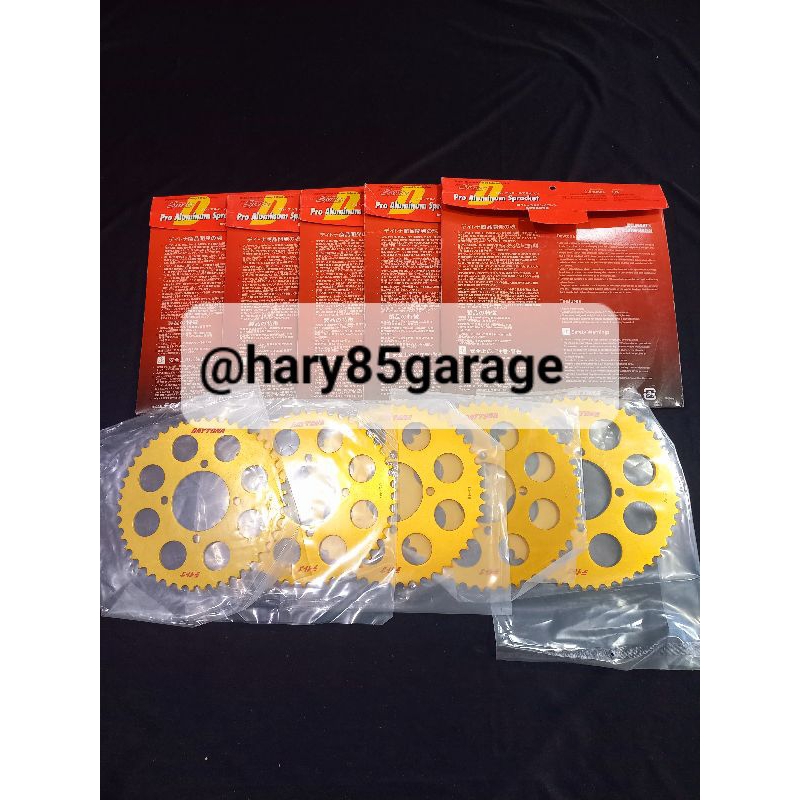 GEAR GIR DAYTONA DURALUMIN YAMAHA FIZR RXKING JUPITER 125Z 415-45 46 47 48 49 50T ROADRACE ORIGINAL 