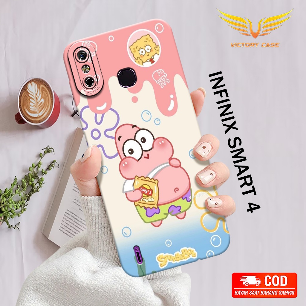 New Kartun Case - Softcase Infinix Smart 4 - Terbaru - Case Hp Infinix Smart 4 - Casing Infinix Smar