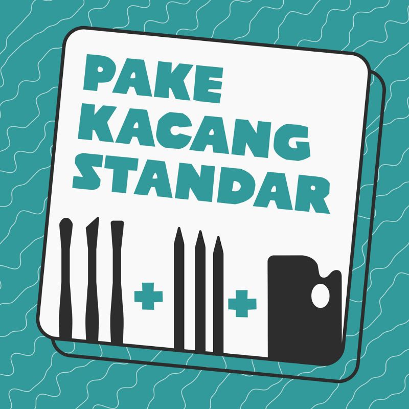 

SET LUKIS PAKE KACANG STANDAR
