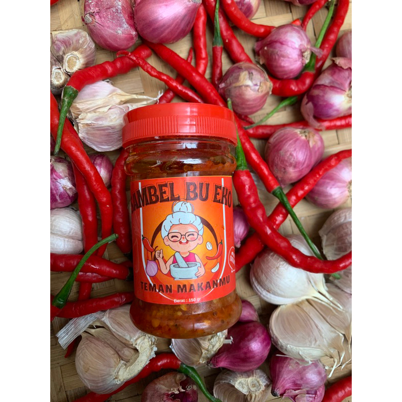 

Sambel Bu Eko - Sembal Tongkol ,Sembal Cumi ,Sembal bawang- 150g