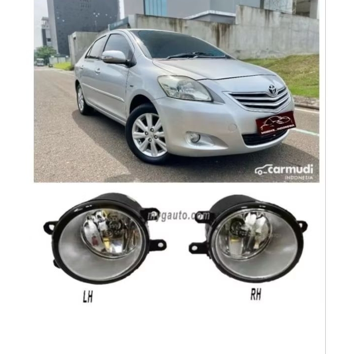 foglamp mobil Toyota Vios / lampu kabut foglamp Vios 2007 2008 2009 2010 2011 2012