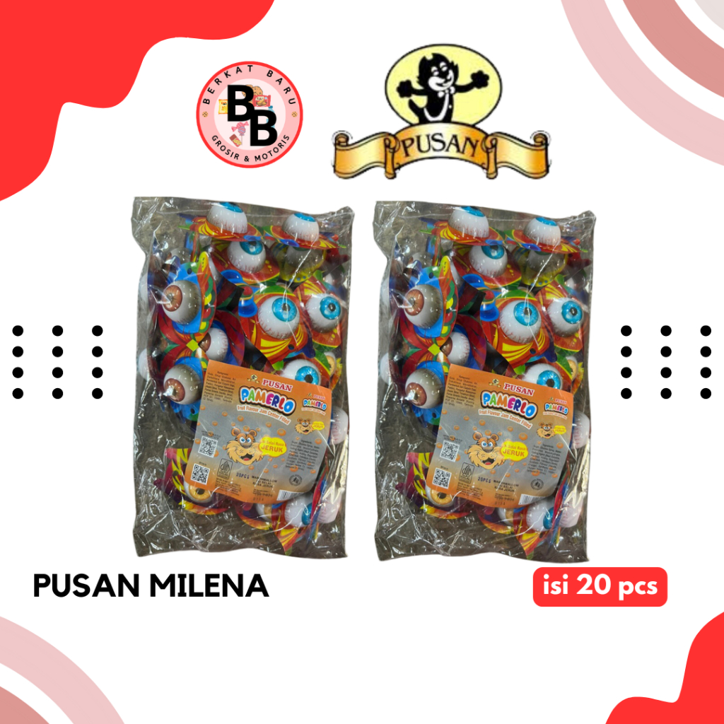 [BB SNACK] PUSAN PAMERLO MATA ISI 20 PCS