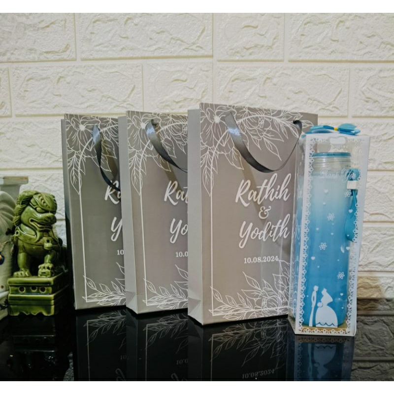 

paperbag paper bag pernikahan custom brismade hajatan termurah