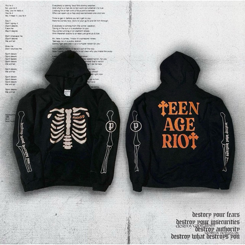 HOODIE SAINTP TEEN AGE RIOT