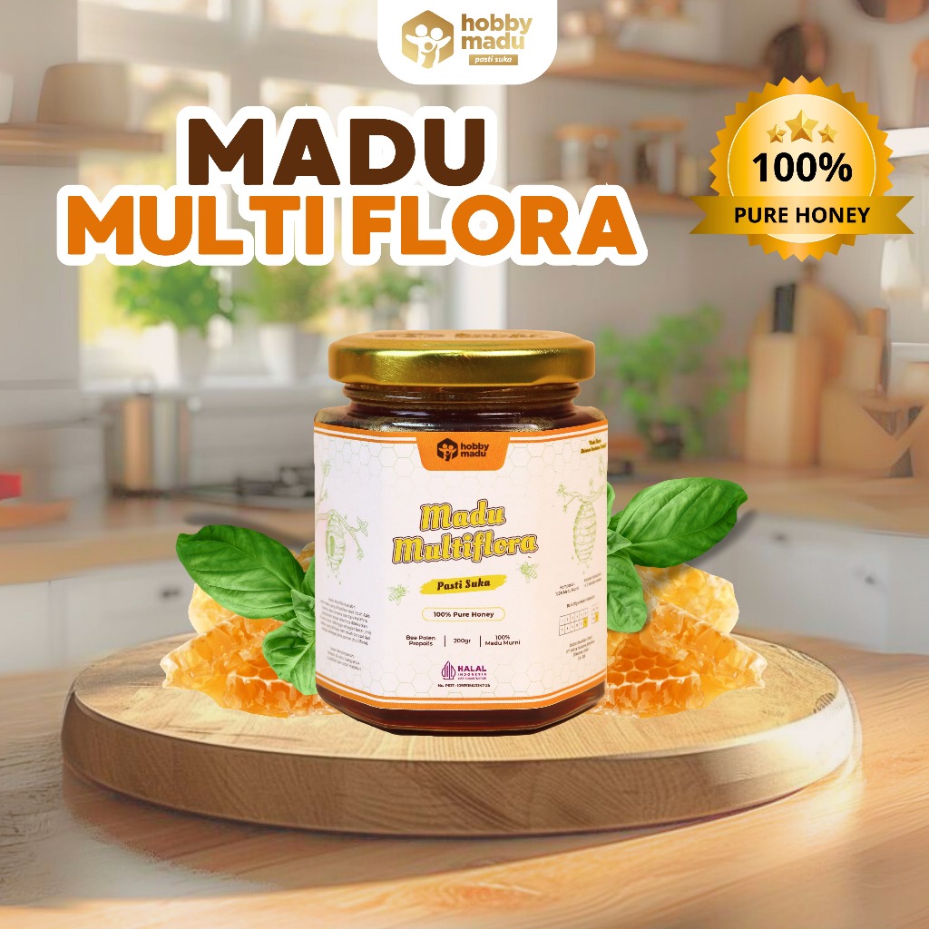 

Madu Multiflora Murni dan Asli - Hobby Madu