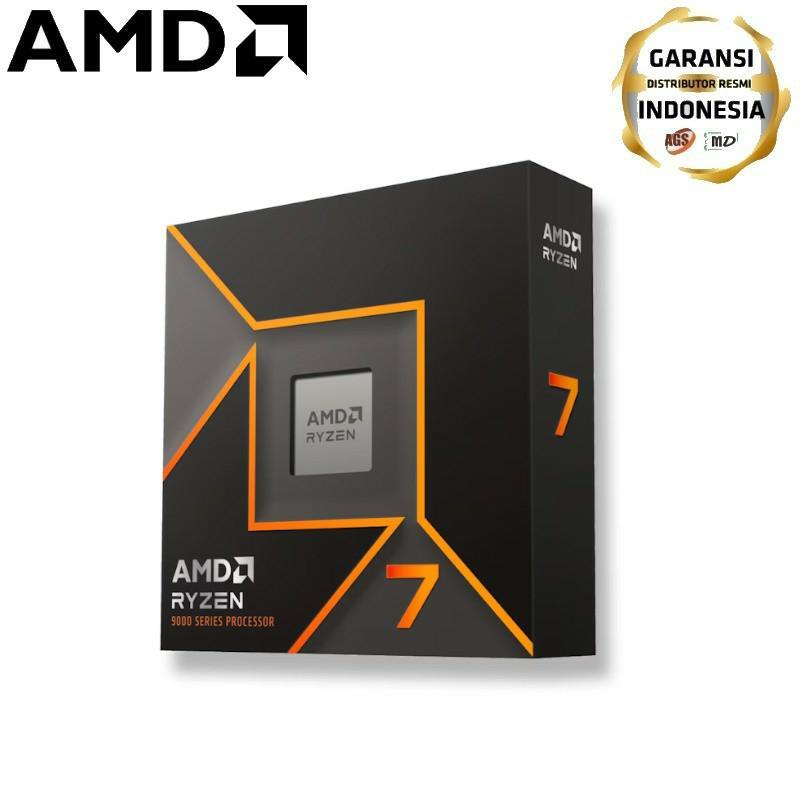 AMD Ryzen 7 9700X 8 Cores 16 Threads 3.8 GHz Up to 5.5 GHz - AMD Motherboard Socket AM5