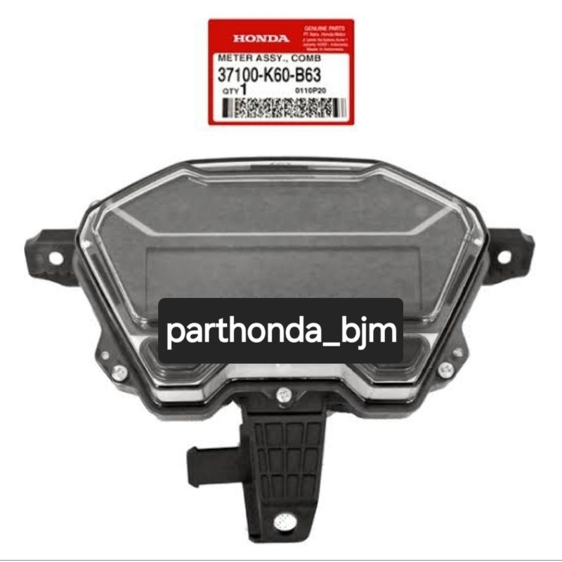 37100-K60-B63 /62/61 SPIDOMETER VARIO 125 TIPE ISS SPIDOMETER VARIO 125 LED RETING BELAKANG PISAH TI