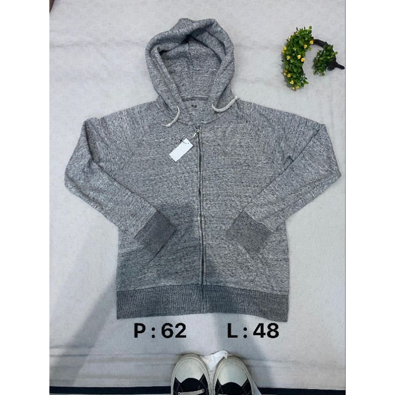 ZIPPER HOODIE UNIQLO ORIGINAL