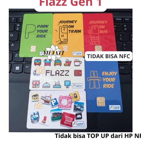 

Paket Ekslusif Kartu Flazz BCA Transportasi Logo Gen 1 Emoney