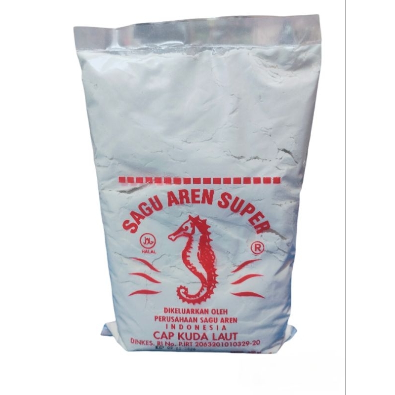 

sagu aren super cap kuda laut 500gr