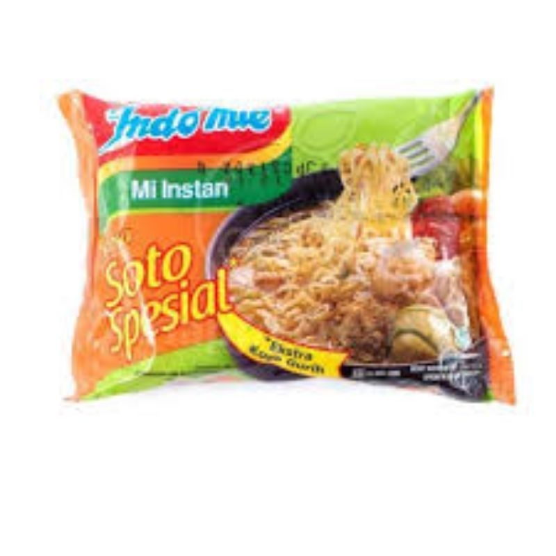 

1 PCS INDOMIE KUAH RASA SOTO SPECIAL MIE INSTAN