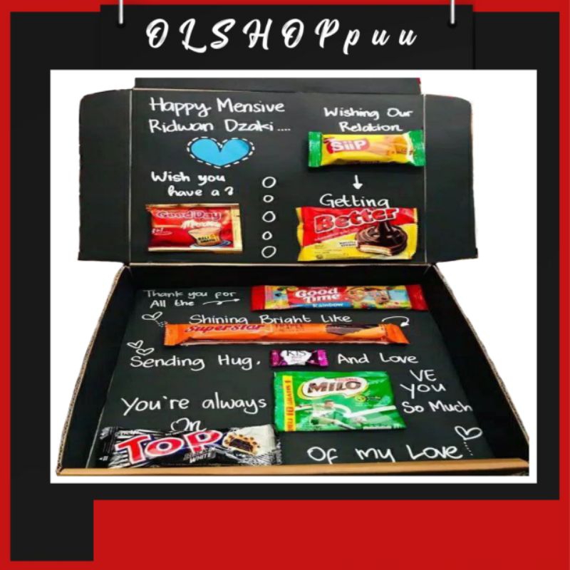 

PUu.Bs♥️ Box Snack Buket kado ♥️Pekanbaru