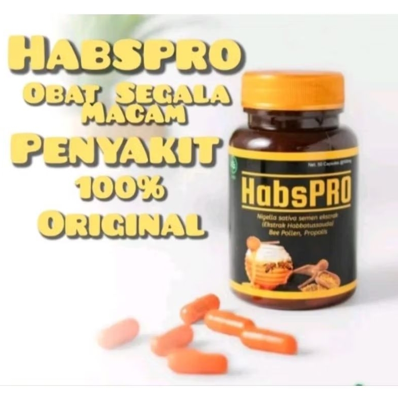 

Jamu Herbal Habpro. Ori Barcode Kemasan Terbaru Isi 55 Kapsul