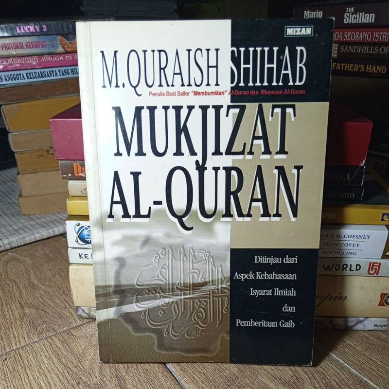 MUKJIZAT AL-QURAN, M. QURAISH SHIHAB, buku used, original