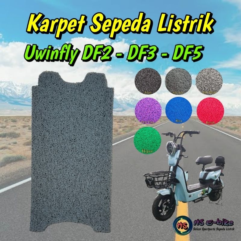 Karpet Sepeda Listrik Uwinfly DF2 DF3 DF5