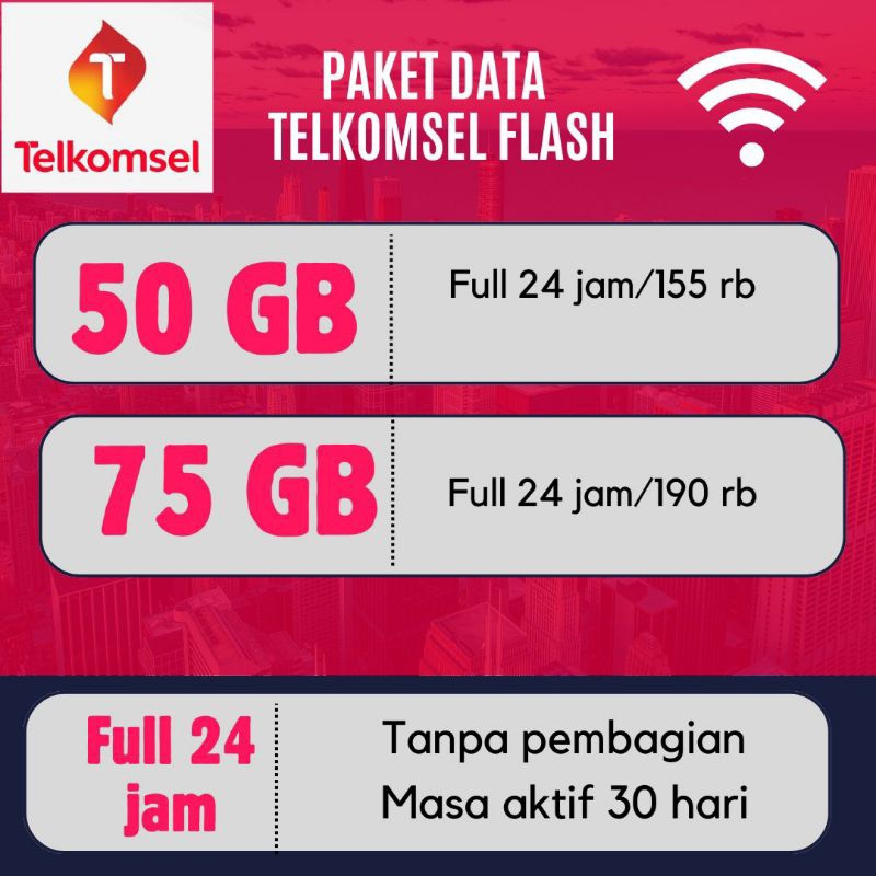 PROMO TELKOMSEL FLASH TERMURAH KUOTA MELIMPAH
